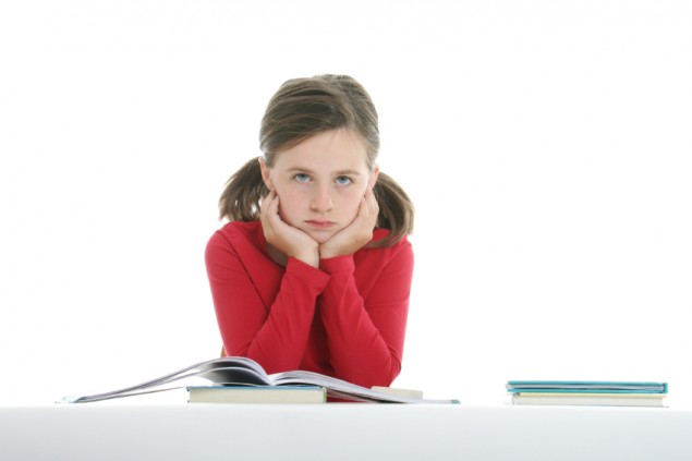 girl in red learning difficulties